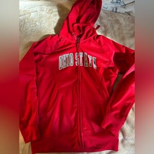 Ohio State Women’s Red Hoodie Size Medium- fits more like a Small